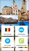 Romania Hotel Booking Affiche