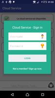 Cloud Service Cartaz