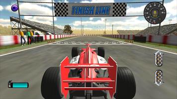 F1 simulateur de conduite Affiche