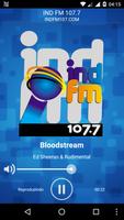 RÁDIO IND FM 107.7 পোস্টার