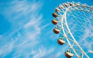 Ferris wheel wallpaper Affiche