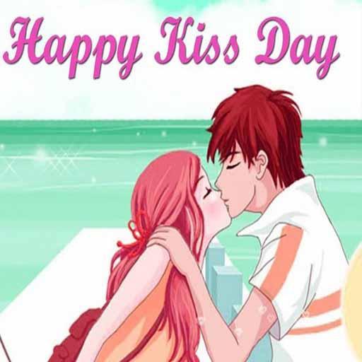 Android 用の 愛のキスアニメの壁紙 Apk をダウンロード