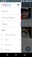 برنامه‌نما FileCat - File Browser عکس از صفحه