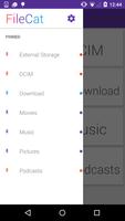 برنامه‌نما FileCat - File Browser عکس از صفحه
