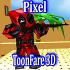 Pixel Toonfare 3D icono