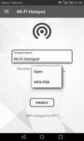 Point d'accès Wi-Fi mobile capture d'écran 1