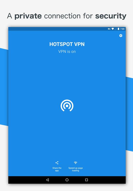 Hotspot VPN APK Download - Free Tools APP for Android ...