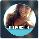 Hot Periscope girl Live streaming Video Show आइकन