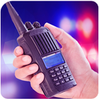 Police walkie-talkie radio biểu tượng