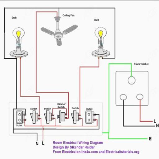 Draw Domestic Electrical Plan For House By Kaachi Fiverr Draw Domestic Electrical Plan For House