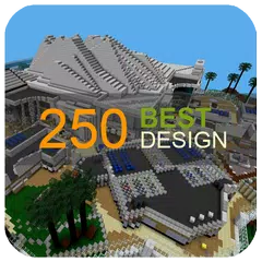 Minecraftのための250ハウスMCPEマップ アプリダウンロード