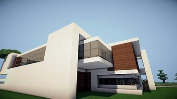 Maison moderne pour Minecraft capture d'écran 1