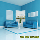 house colour paint design icône