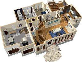 3D House Design Sketch capture d'écran 3