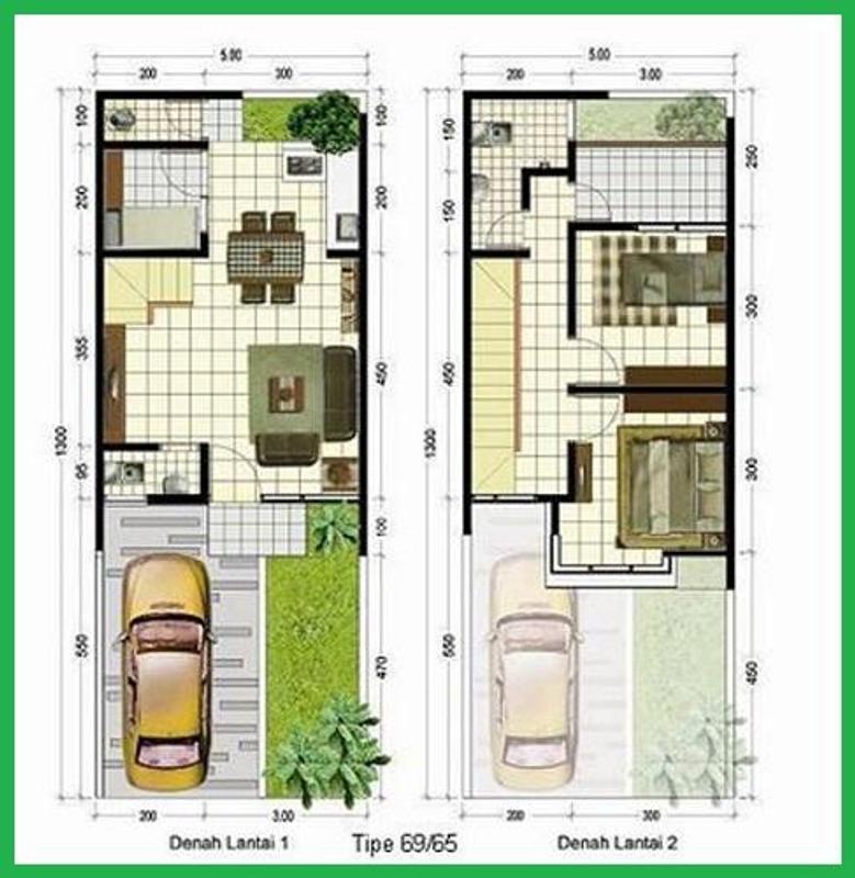 Denah Rumah Minimalis 2 Lantai for Android APK Download