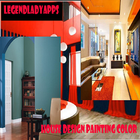 House Design Painting Color icône