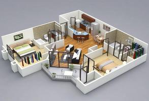 3D House Floor captura de pantalla 3