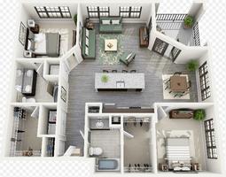 3D House Floor captura de pantalla 1