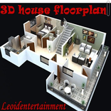 3D house Floorplan design