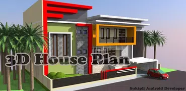 3D-Haus-Plan