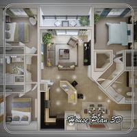 House Plan 3D poster