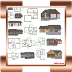 집 계획 디자인 아이콘