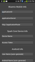 Bluemix Spark Core LED On/Off постер