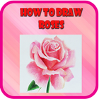 How to draw Rose icône