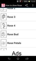 How to draw Rose Affiche