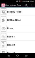 How to draw Rose স্ক্রিনশট 1