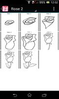 How to draw Rose স্ক্রিনশট 2