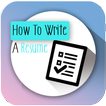 ”How To Write A Resume
