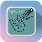 How To Draw Cartoon Characters آئیکن