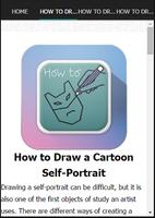 How To Draw Cartoon Characters скриншот 1