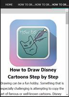 How To Draw Cartoon Characters اسکرین شاٹ 3