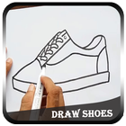 كيفية رسم أحذية أيقونة