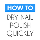 آیکون‌ How To Dry Your Nail Polish