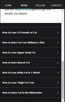 How To Lose Fat Thigh Exercise capture d'écran 2
