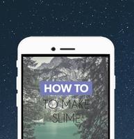 How to make slime for kids poster