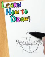 How2Draw Dragon Ball Z الملصق