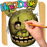 How2Draw Five Nights at Freddy أيقونة