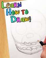 How2Draw Five Nights at Freddy الملصق