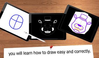Drawing FNAF Lessons Ekran Görüntüsü 3