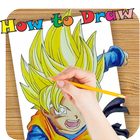 How to Draw DBZ Characters أيقونة