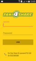 Taxi 4 Share Driver Affiche