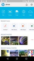 HP ePrint imagem de tela 1