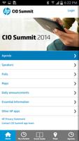HP CIO SUMMIT Poster
