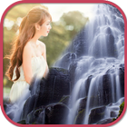 Waterfall Photo Frame ไอคอน