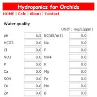 Poster Hydroponics for Orchids