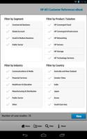 HP APJ Customer References captura de pantalla 2